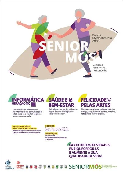 SéniorMós promove o envelhecimento ativo e a qualidade de vida dos seniores de Porto de Mós