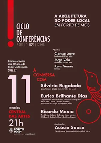 2º Sessão do Ciclo de Conferências ‘A Arquitetura do Poder Local em Porto de Mós’